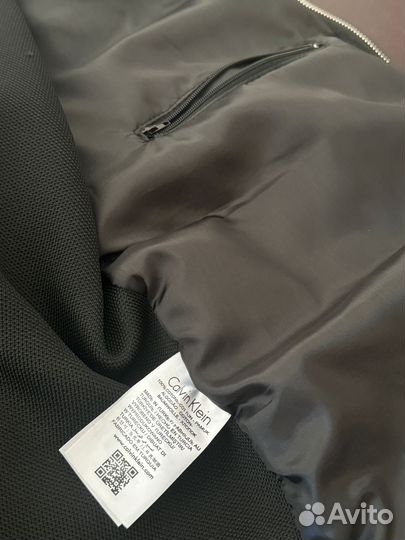 Куртка мужская Calvin Klein с вязаными рукавами