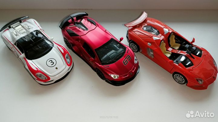 Модели 1:32 и 1:24