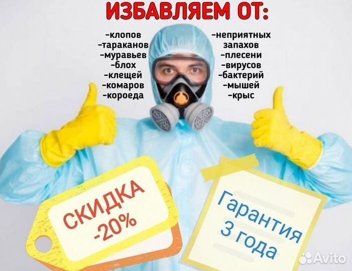 Уничтожение насекомых