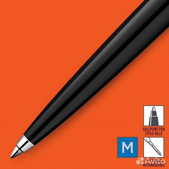 Ручка шариковая Parker Jotter Plastic K60, CT, M