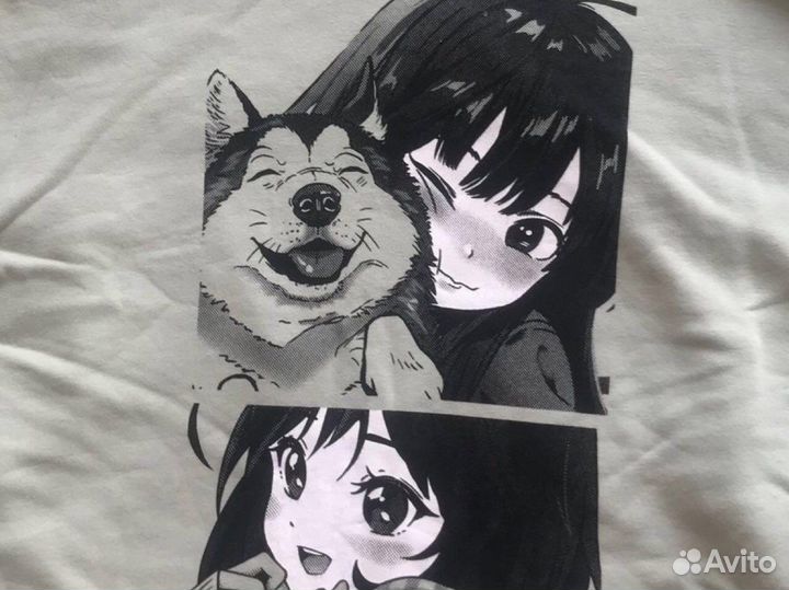 Худи аниме принт