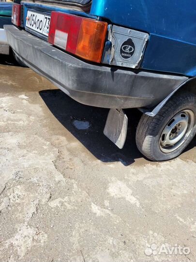 Бампер задний ваз 21099
