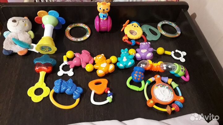 Погремушки прорезыватели