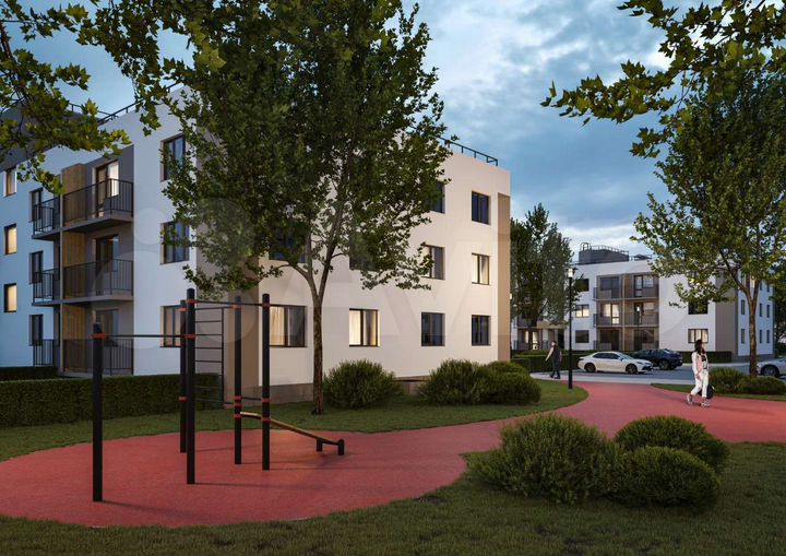 1-к. квартира, 39,5 м², 2/3 эт.