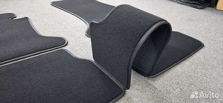 Автоковрики для BMW 5 серии e60, черные