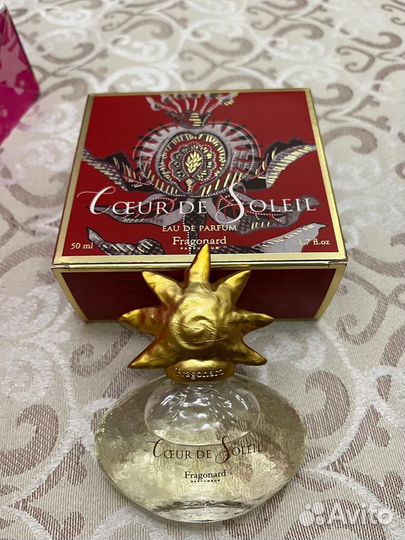 Духи fragonard coeur de soleil 50 ml