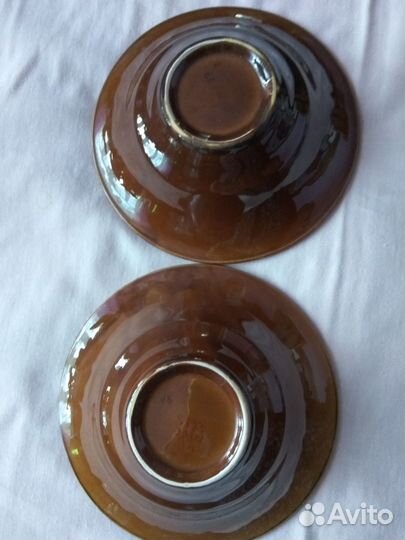 Керамическая тарелка, блюдца СССР