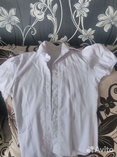 Рубашка белая для девочек