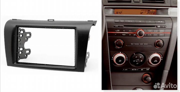 Рамка переходная mazda 3 bk