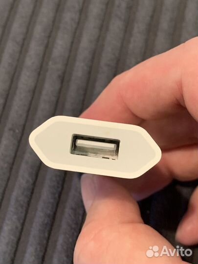 Зарядный блок apple iPhone iPad (model a1400)