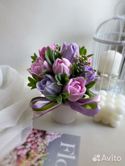 Мыло ручной работы 8 марта