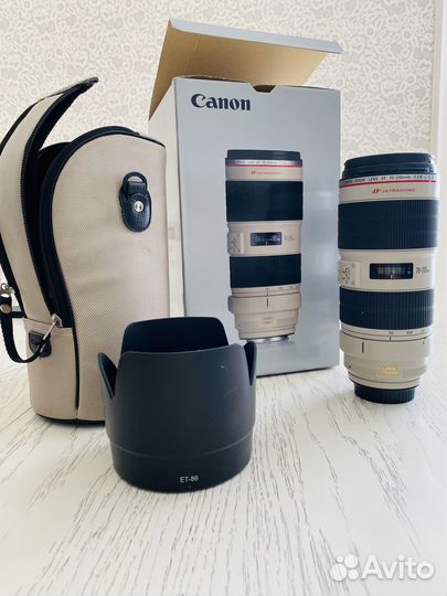 Объектив Canon EF 70-200mm f/2.8L IS II USM