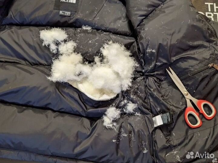 Пуховик The North Face 700 черный (новый)