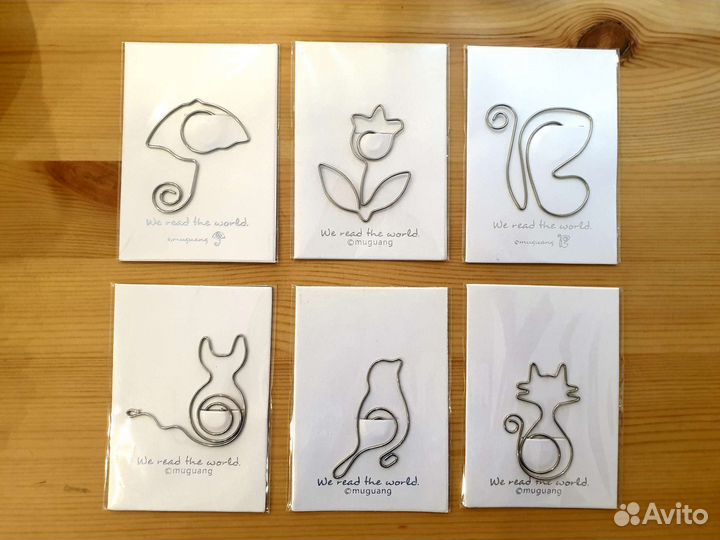 Декоративные скрепки (закладки)