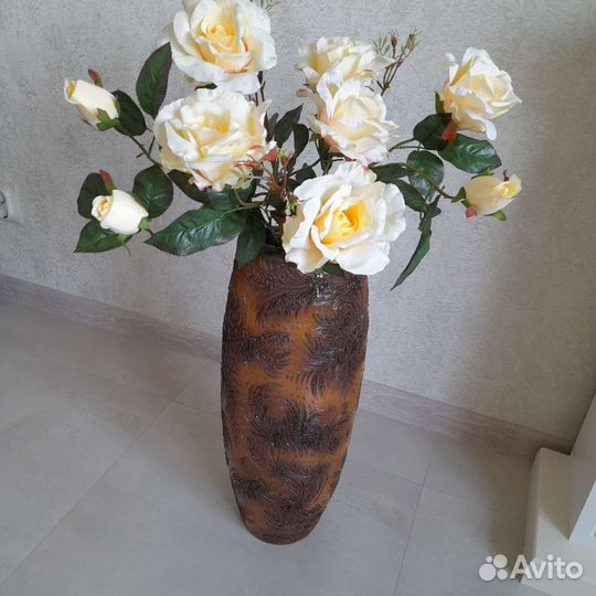 Ваза напольная керамика