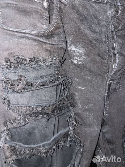 Джинсы Rick Owens drkshdw Destroyed Detroit Jeans