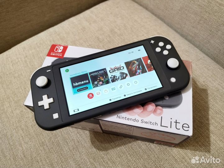 Новый Nintendo Switch Lite (Прошитый, чип) 160Gb
