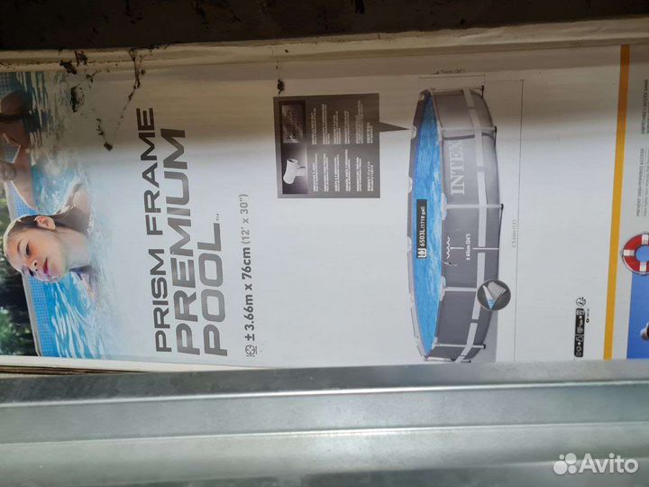 Каркасный бассейн intex 336x76 с насосом