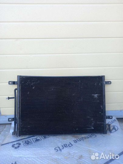 Ауди А4 в7- радиатор кондиционера