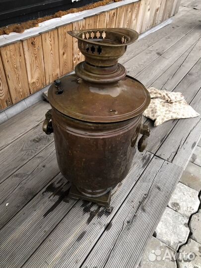 Угольный самовар царский