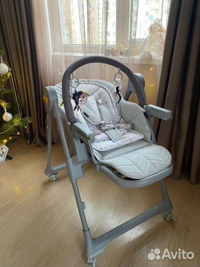 Стульчик-шезлонг для кормления kinderkraft