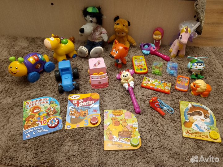 Развивающие игрушки пакетом