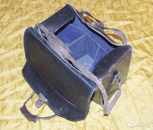 Кофр фотографический кожаный