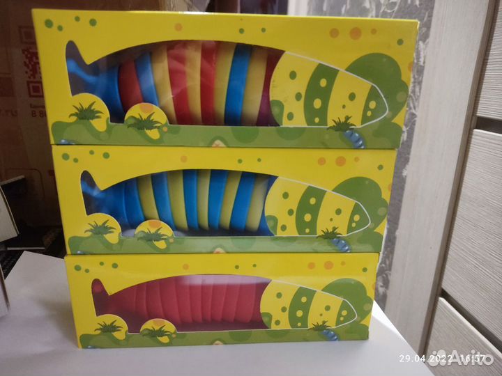 Антистресс погремушка Слизень