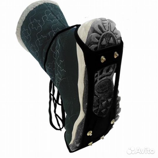 Антигололёды- новинка- на шнурках, шипы на пятке