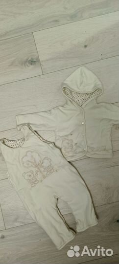 Вещи детские утеплённые на девочку 62 размер