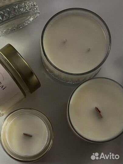 Ароматическая свеча ручной работы