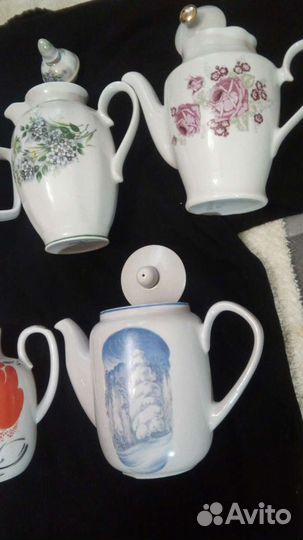 Декоративные чайники-кофейники СССР