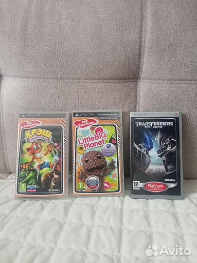Диски на psp sony