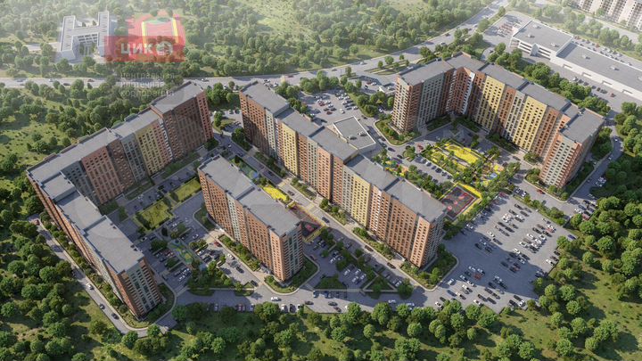 2-к. квартира, 59,7 м², 3/17 эт.