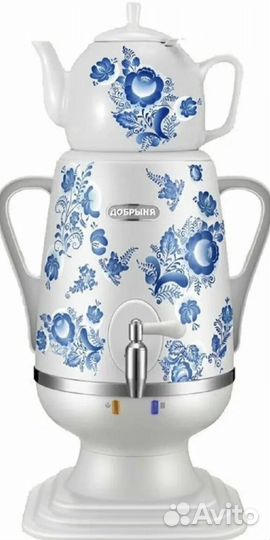 Самовар электрический гжель