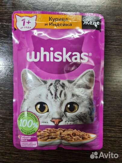 Влажный корм Whiskas