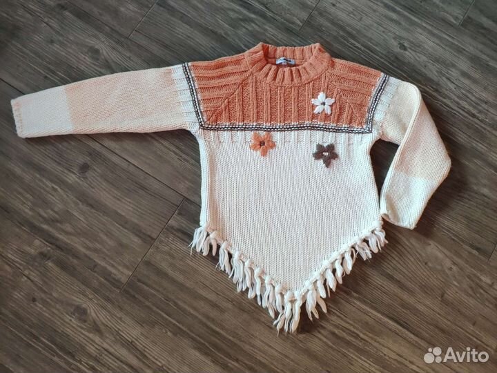 Свитер для девочки 7 лет