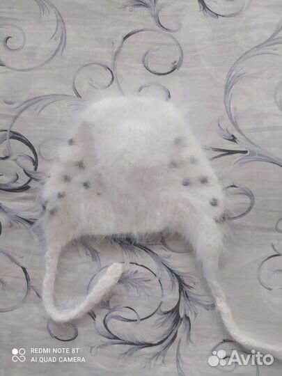 Шапка пуховая из кролика