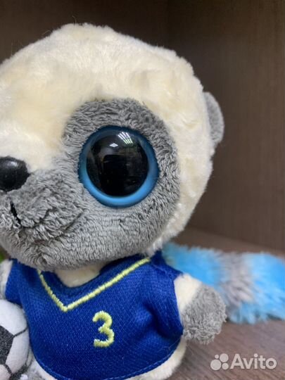 Мягкая Игрушка Редкий Лемур Юху Футболист