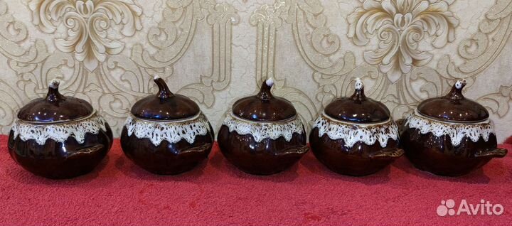 Горшки для запекания 5 шт