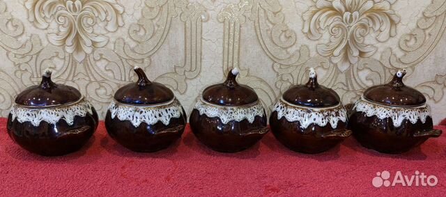 Горшки для запекания 5 шт