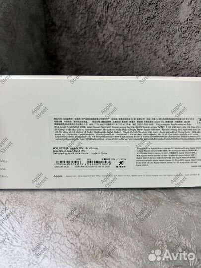 Ремешок для Apple Watch 46mm Lake Green Sport