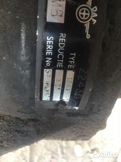 Редуктор Daf ati 1347