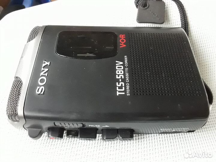 Кассетный плеер дктофон Sony TCS-580V