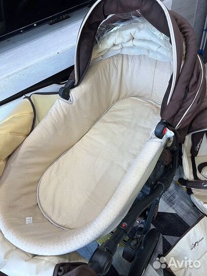 Коляска Tutis Zippy New 3 в 1 кожа (доставка)