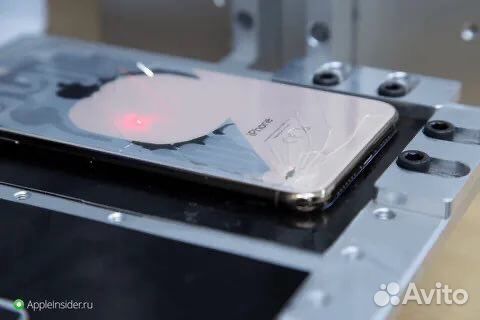 Заднее стекло корпуса iPhone XS