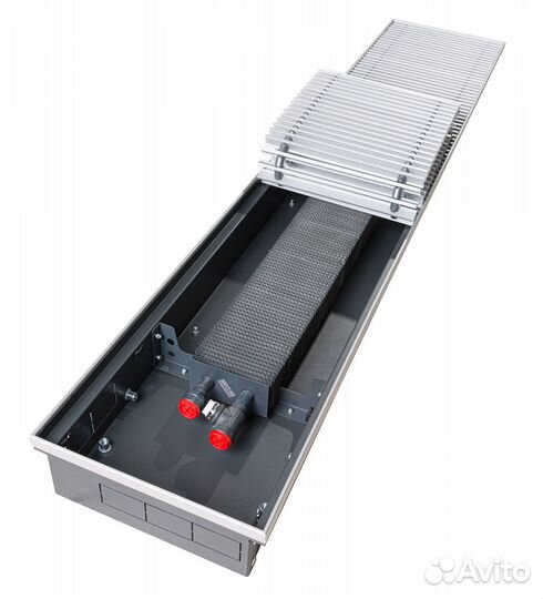 Конвектор в пол KWH 350-105-3600 мощность 2842 Вт