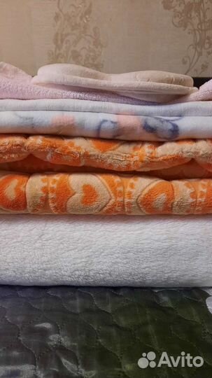 Большой набор в коляску/колыбель пледы