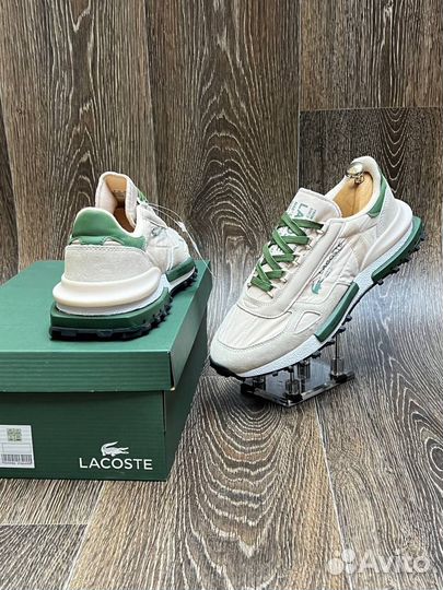 Кроссовки мужские lacoste белые