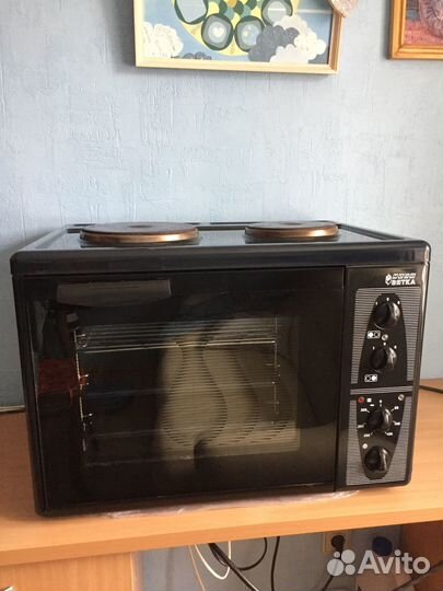 Двухконфорочная электроплита с духовкой Ново Вятка